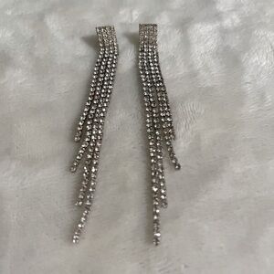Rhinestone Dangle Earrings